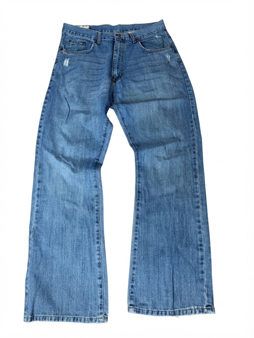 Company 81 Greenwich Relaxed Bootcut Blue Denim Jeans Size 34x34